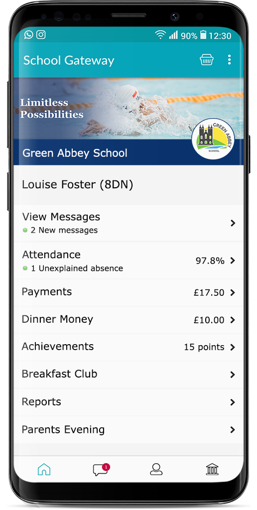 Parent App For Schools - Sims Integrated - Schoolcomms